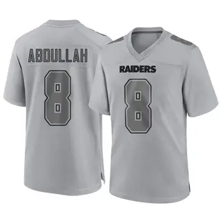 Las Vegas Raiders Men's Ameer Abdullah Game Atmosphere Fashion Jersey - Gray