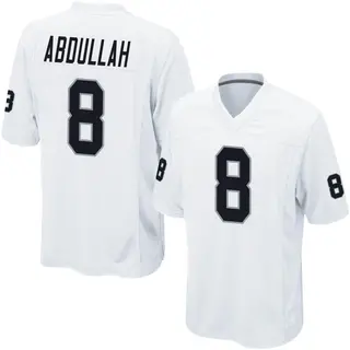 Las Vegas Raiders Men's Ameer Abdullah Game Jersey - White