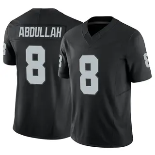 Las Vegas Raiders Men's Ameer Abdullah Limited Vapor F.U.S.E. Jersey - Black