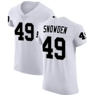 Las Vegas Raiders Men's Charles Snowden Elite Vapor Untouchable Jersey - White