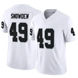 Las Vegas Raiders Men's Charles Snowden Limited Vapor F.U.S.E. Jersey - White