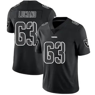 Las Vegas Raiders Men's Corey Luciano Limited Jersey - Black Impact