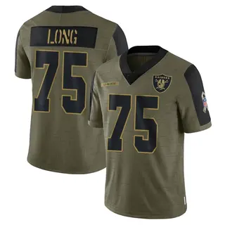 Las Vegas Raiders Men's Howie Long Limited 2021 Salute To Service Jersey - Olive