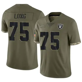 Las Vegas Raiders Men's Howie Long Limited 2022 Salute To Service Jersey - Olive