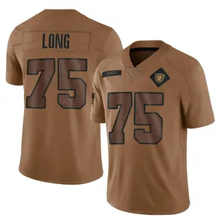 Las Vegas Raiders Men's Howie Long Limited 2023 Salute To Service Jersey - Brown