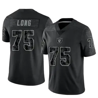 Las Vegas Raiders Men's Howie Long Limited Reflective Jersey - Black