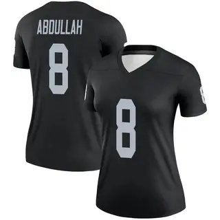 Las Vegas Raiders Women's Ameer Abdullah Legend Jersey - Black