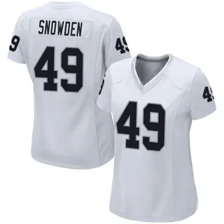 Las Vegas Raiders Women's Charles Snowden Game Jersey - White