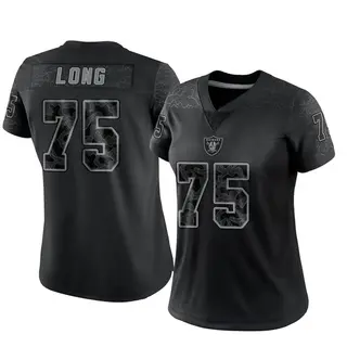 Las Vegas Raiders Women's Howie Long Limited Reflective Jersey - Black