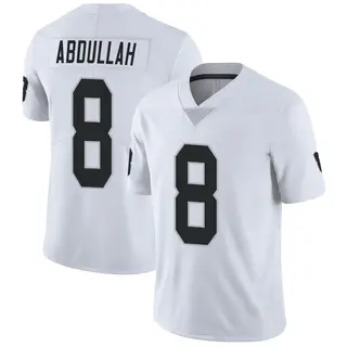 Las Vegas Raiders Youth Ameer Abdullah Limited Vapor Untouchable Jersey - White