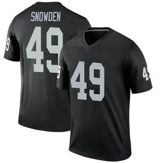 Las Vegas Raiders Youth Charles Snowden Legend Jersey - Black