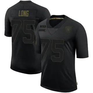 Las Vegas Raiders Youth Howie Long Limited 2020 Salute To Service Jersey - Black