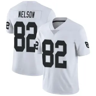 Nike Jordy Nelson Las Vegas Raiders Men's Limited Black Reflective Jersey